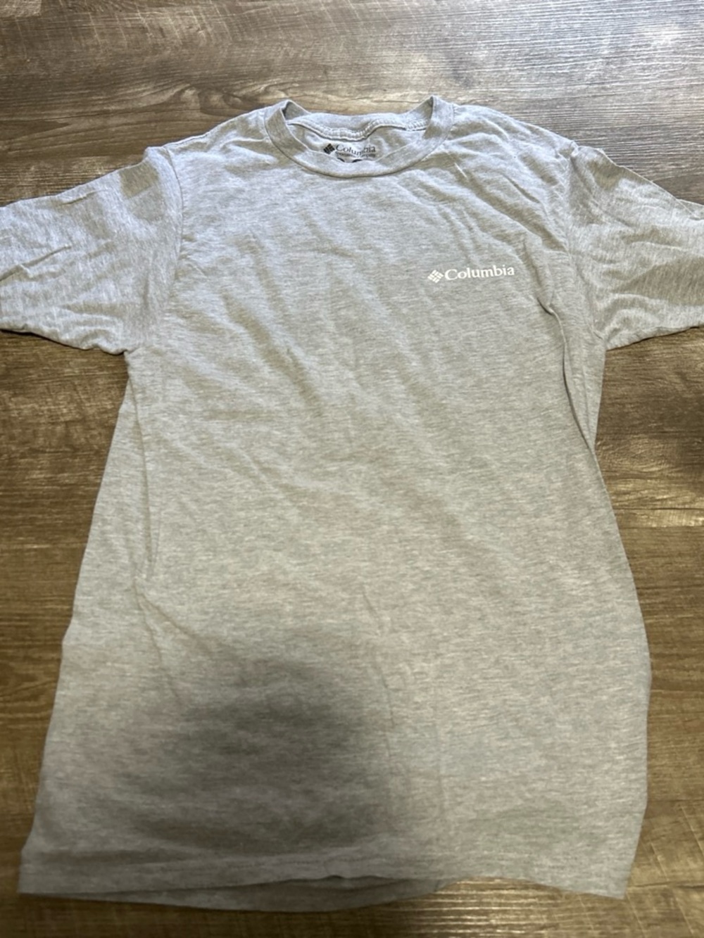 Columbia Men’s Light Gray Logo Crew T-Shirt